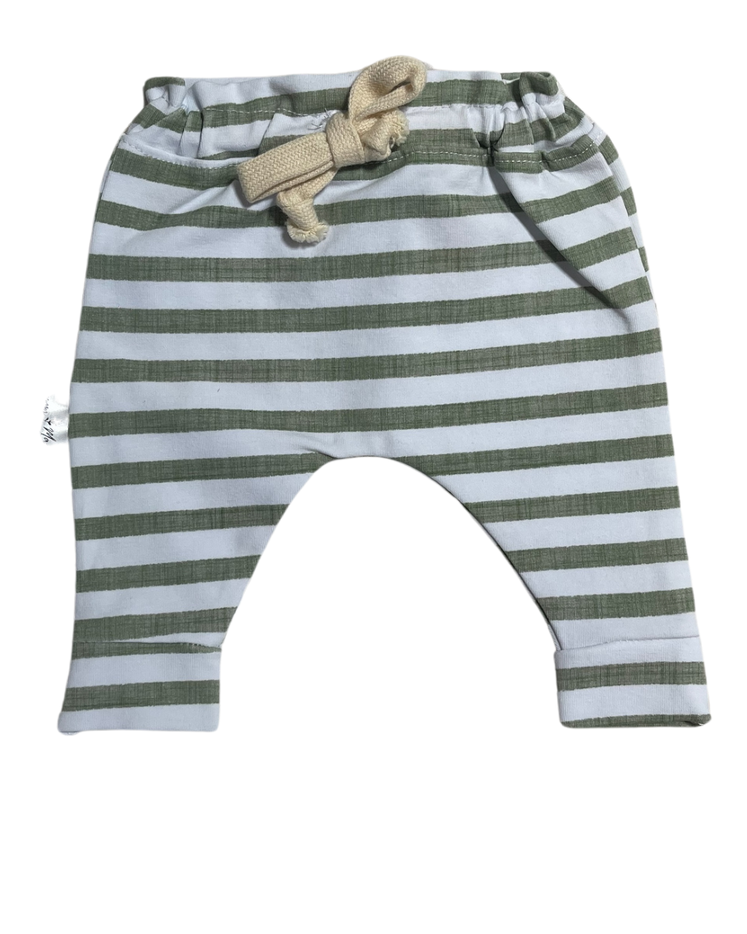 Tommy Max Green Stripe Pants