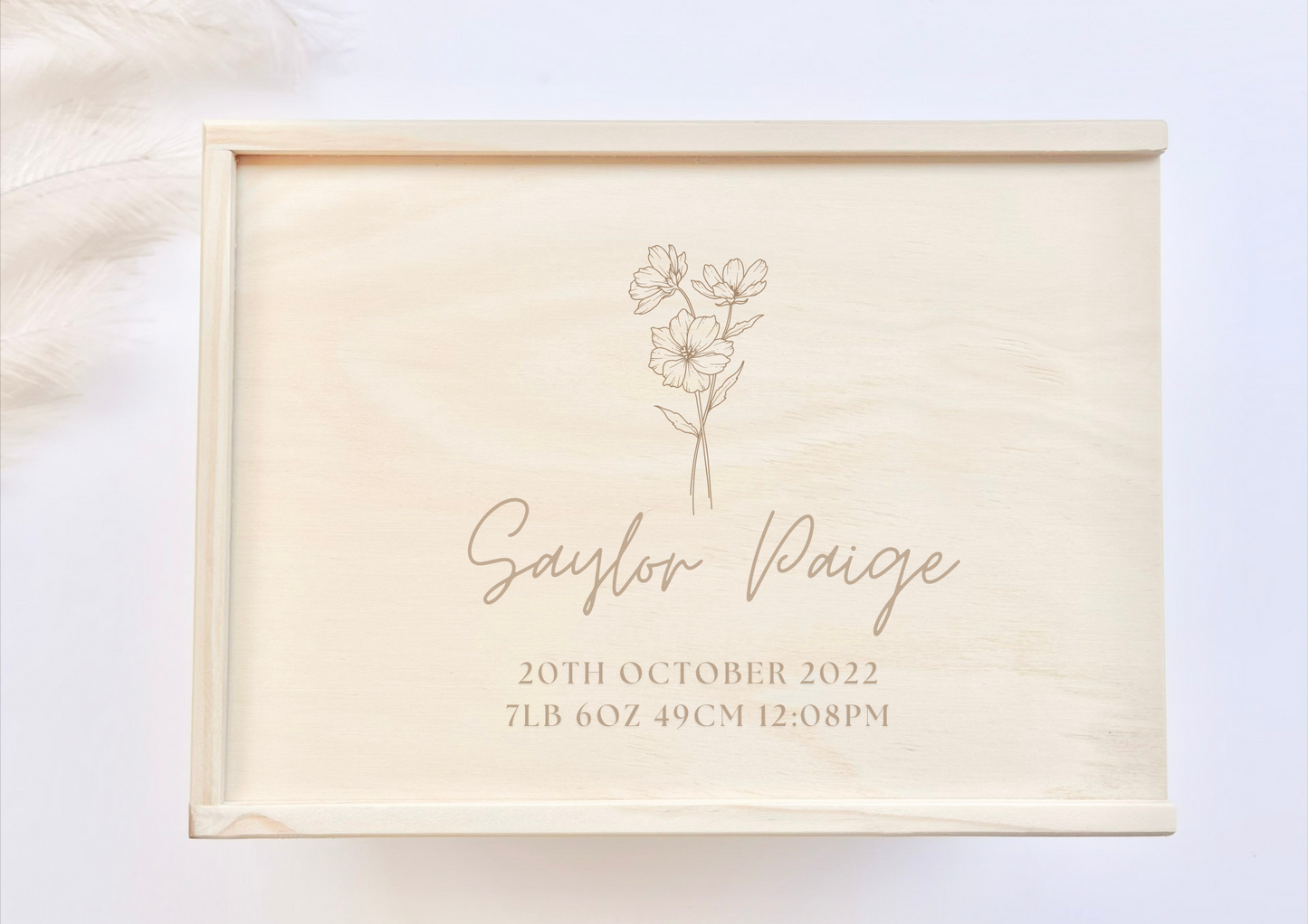 Personalised Keepsake box