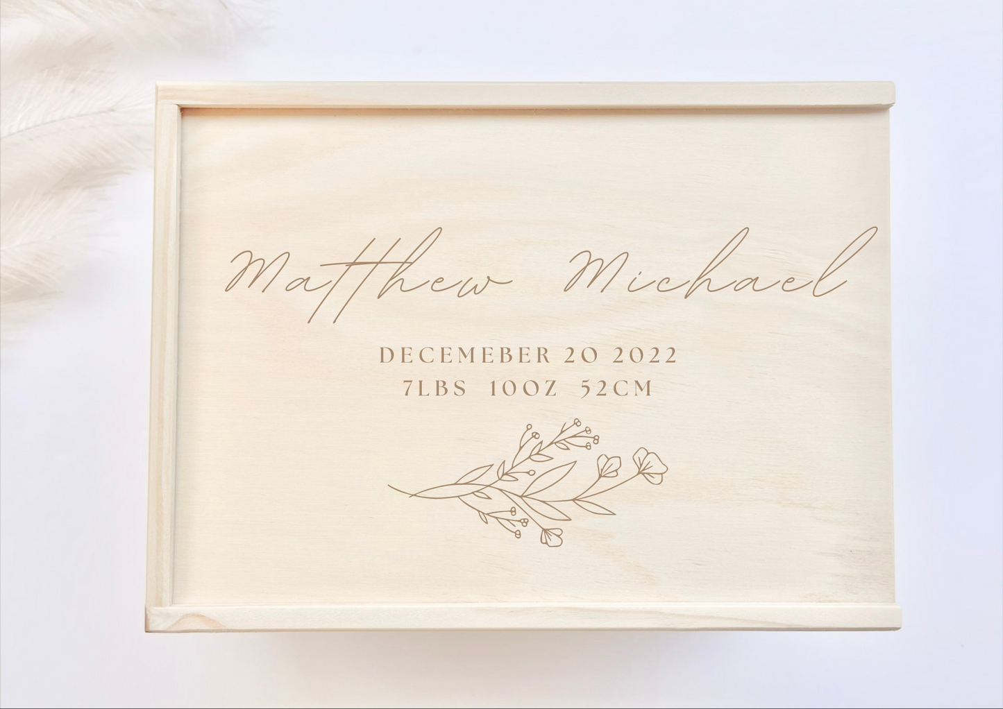 Personalised Keepsake Box