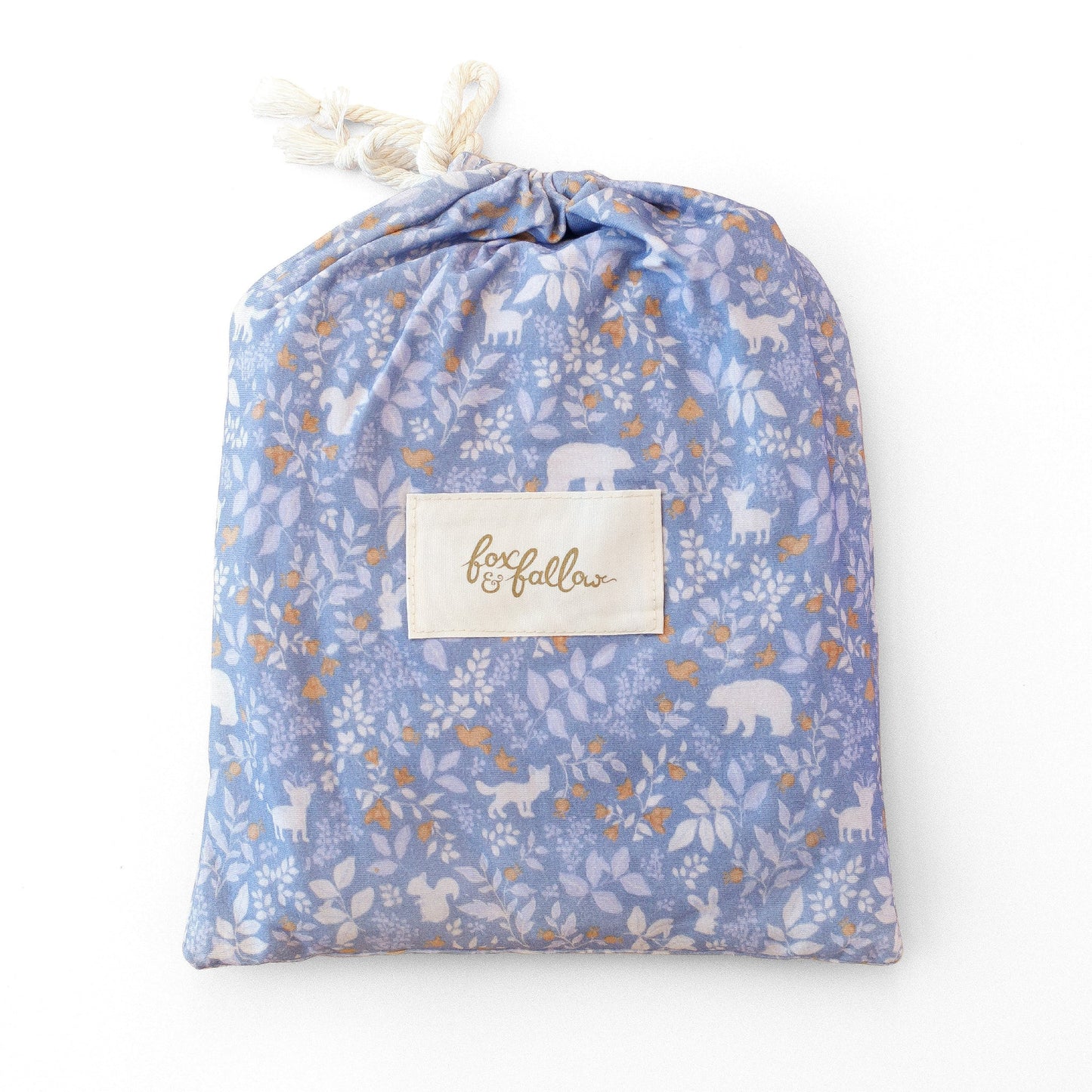 Forest Friends Organic Fitted Cot Sheet