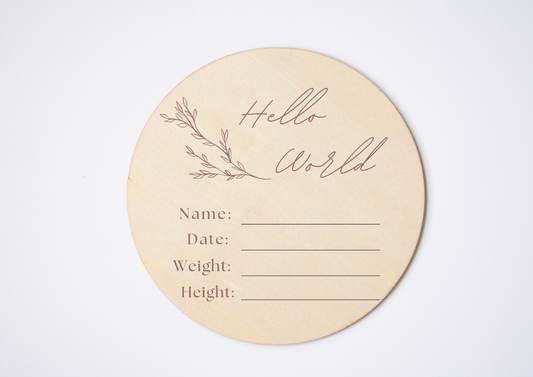 Hello World - Personalised