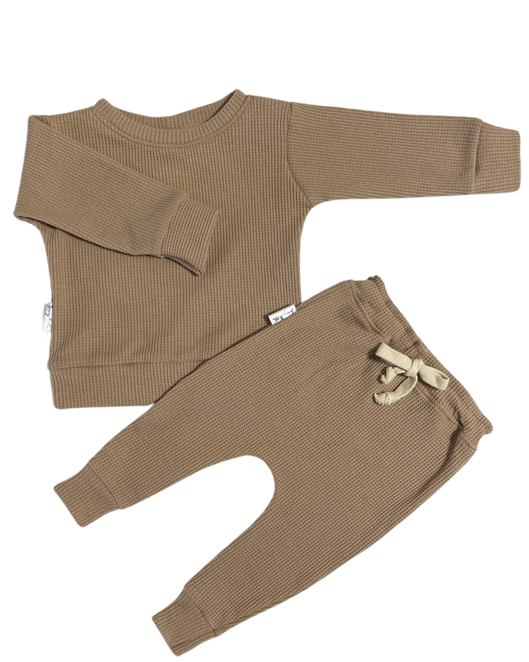 Tommy Max Waffle Set - Tan