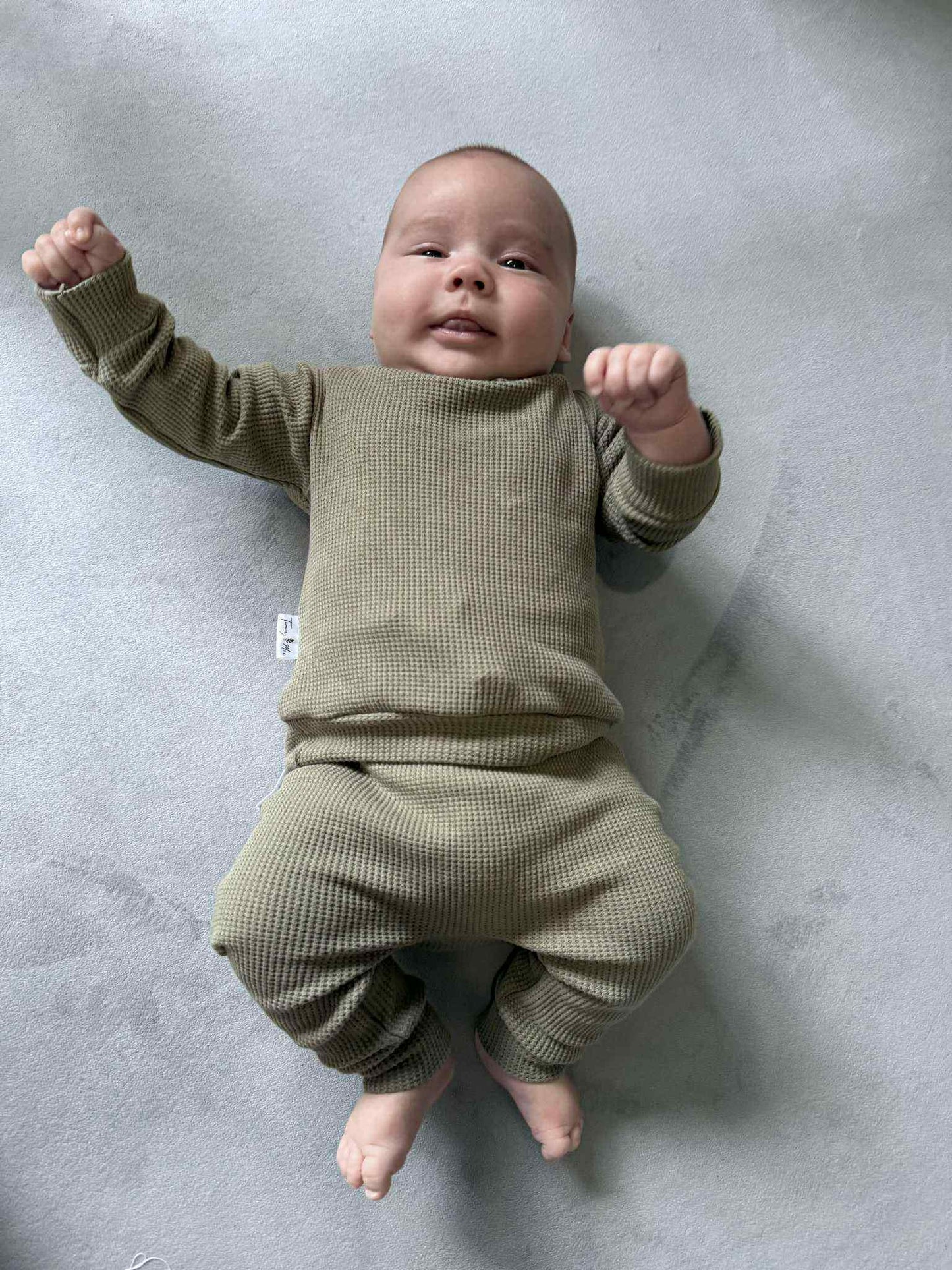 Tommy Max Waffle Set - Khaki