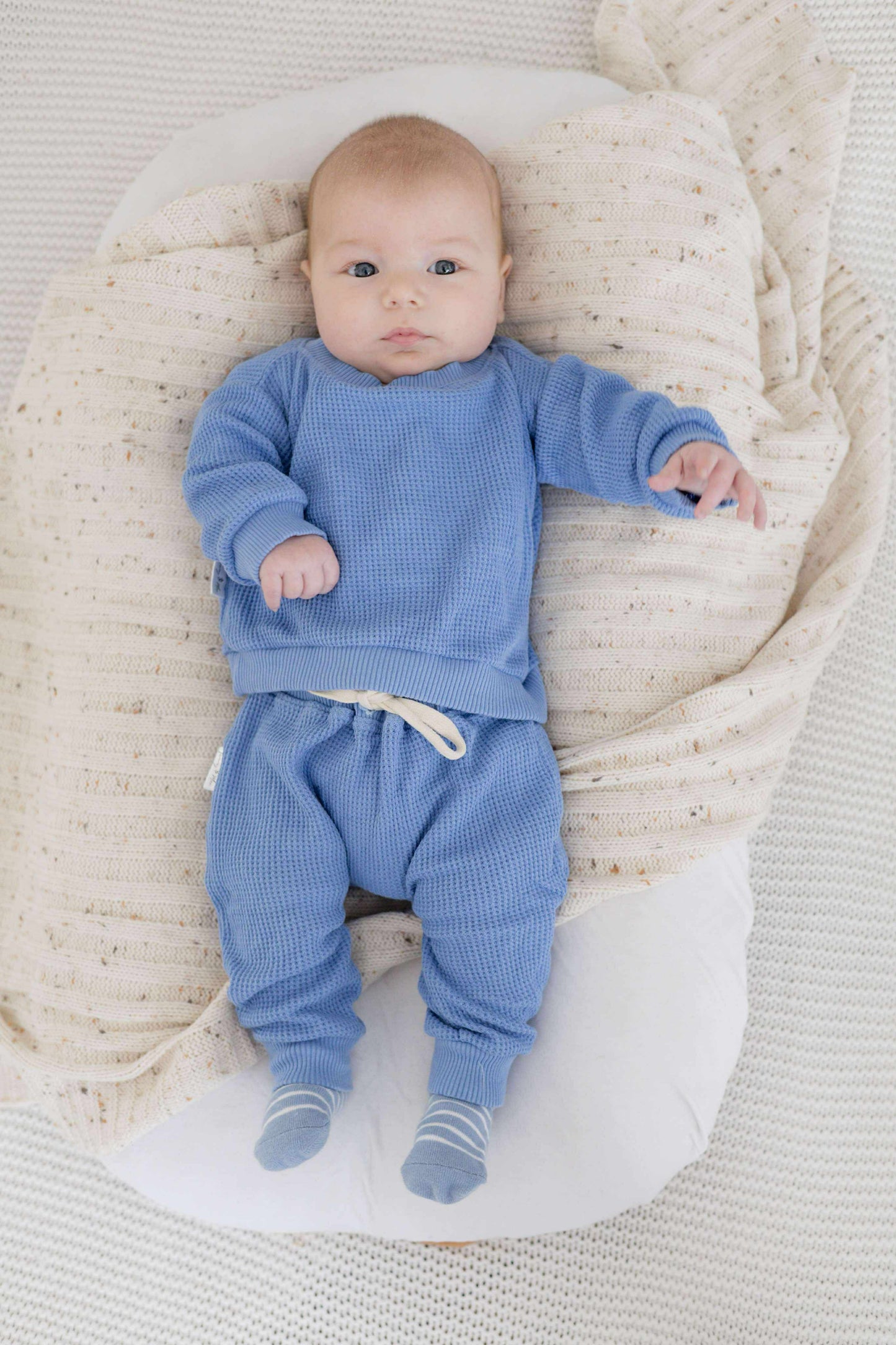 Tommy Max Waffle Set - Blue