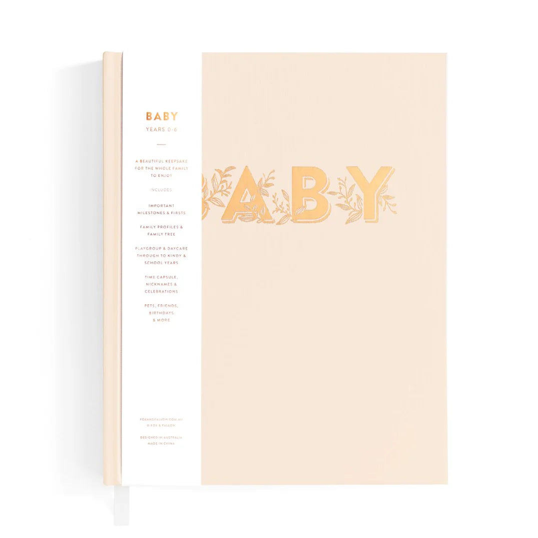 Fox & Fallow Baby Book Buttermilk